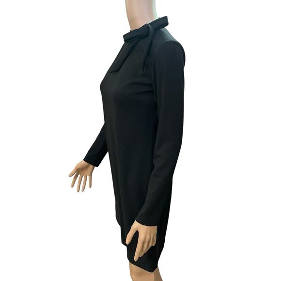 NEW Calvin Klein Bow Neck Sheath Dress Petite Party Classic Preppy Knee Length - Picture 3 of 9
